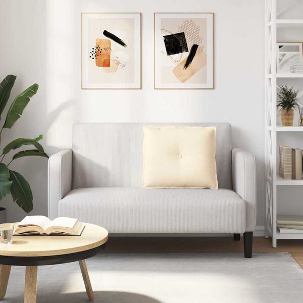 vidaXL H&aacute;tp&aacute;rna Kr&eacute;m 60 x 50 cm B&aacute;rsonyos sz&ouml;vet