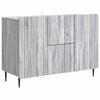 vidaXL Sz&eacute;f fi&oacute;kkal Sz&uuml;rke Sonoma 89 x 34,5 x 62 cm Szerelt Fa