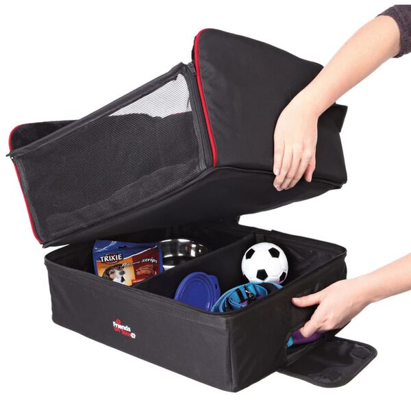 TRIXIE 45x38x37 cm aut&oacute;s&uuml;l&eacute;s kuty&aacute;knak fekete