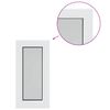 vidaXL Pince ablak RISOR 30 x 70 cm PVC &eacute;s &Uuml;veg