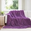 vidaXL Takar&oacute;k 6 pcs Lila 240 x 220 cm Gyapj&uacute;