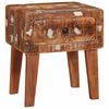 vidaXL V&eacute;gasztal Barna 40 x 32 x 46 cm Szil&aacute;rd &Uacute;jrahasznos&iacute;tott Fa