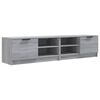 vidaXL 2 db sz&uuml;rke sonoma sz&iacute;nű szerelt fa TV-szekr&eacute;ny 80x35x36,5 cm