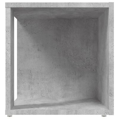 vidaXL betonszürke forgácslap kisasztal 33 x 33 x 34,5 cm
