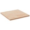 vidaXL t&ouml;m&ouml;r fenyőfa n&eacute;gysz&ouml;gű asztallap 60 x 60 x 2,5 cm