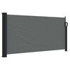 vidaXL antracitsz&uuml;rke beh&uacute;zhat&oacute; oldals&oacute; napellenző 100 x 300 cm