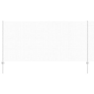 vidaXL Hegesztett dr&oacute;tker&iacute;t&eacute;s oszlopokkal 50 x 1,2 m Horganyzott Ac&eacute;l