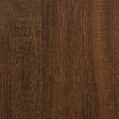 vidaXL barna tölgy színű szerelt fa fali éjjeliszekrény 40x31x27 cm