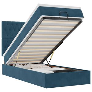 vidaXL Ottom&aacute;n &aacute;gykeret matracokkal s&ouml;t&eacute;tk&eacute;k 80x200cm b&aacute;rsony