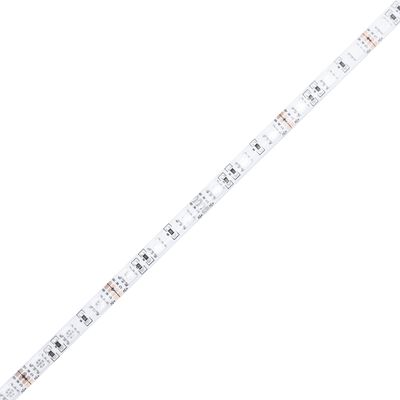 vidaXL sötétszürke szövet LED-es fejtámla 93x16x118/128 cm