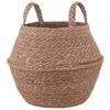 vidaXL K&eacute;zi n&ouml;v&eacute;nyed&eacute;ny Term&eacute;szetes &Oslash; 32 x 32 cm 100% Tengeri fű