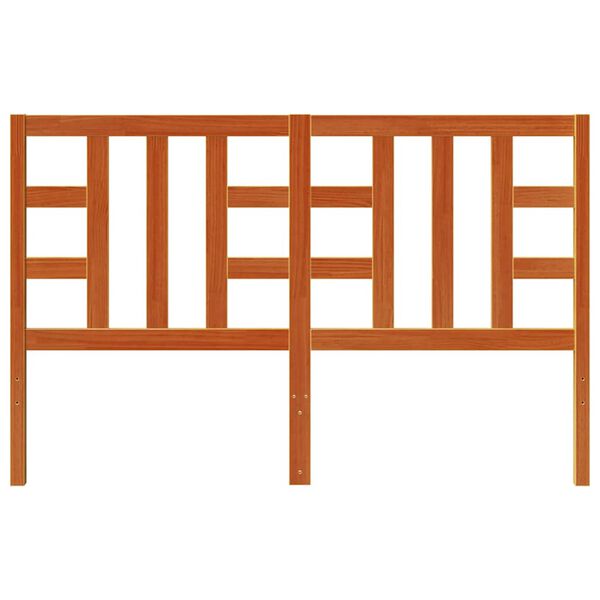 vidaXL viaszbarna t&ouml;m&ouml;r fenyőfa fejt&aacute;mla 150 cm