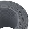vidaXL 10 db szürke PVC belátás elleni árnyékoló 252,5 x 19 cm