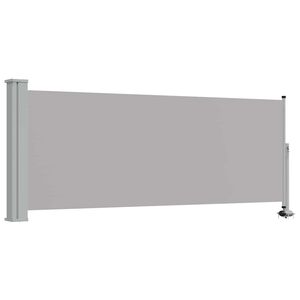 vidaXL sz&uuml;rke beh&uacute;zhat&oacute; oldals&oacute; terasz napellenző 100 x 300 cm
