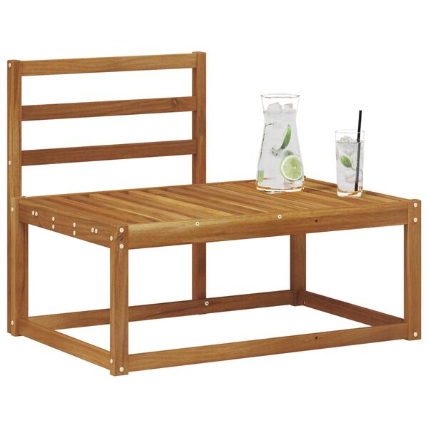 vidaXL K&uuml;lt&eacute;ri v&eacute;gleges kanap&eacute; Term&eacute;szetes 91 x 63 x 73 cm