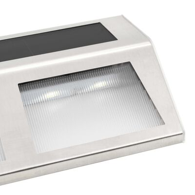 vidaXL 4 db meleg fehér napelemes lámpa LED-del