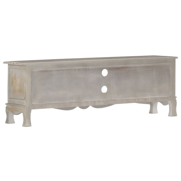 vidaXL sz&uuml;rke t&ouml;m&ouml;r mang&oacute;fa TV-szekr&eacute;ny 120 x 30 x 42 cm