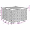 vidaXL Kerti Kanap&eacute; Szett p&aacute;rn&aacute;val 6 pcs B&eacute;zs Poli rattan