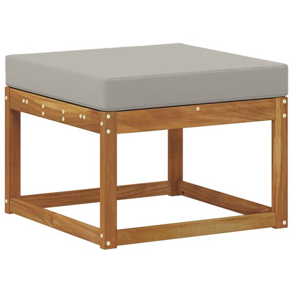 vidaXL K&uuml;lt&eacute;ri kanap&eacute; szett 5 pcs Term&eacute;szetes &eacute;s Vil&aacute;gossz&uuml;rke