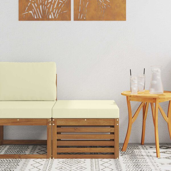 vidaXL K&uuml;lt&eacute;ri l&aacute;btart&oacute; T&ouml;m&ouml;r Ak&aacute;cfa Term&eacute;szetes