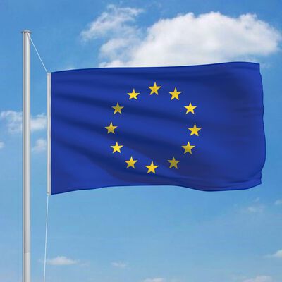 vidaXL európai uniós zászló 90 x 150 cm