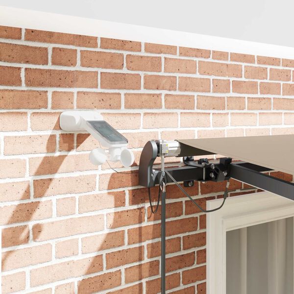 vidaXL Napernyő Anyag tartalmaz B&eacute;zs 350 x 250 cm Poli&eacute;szter