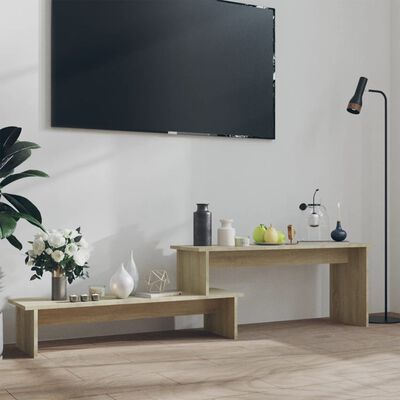 vidaXL sonoma tölgy színű forgácslap TV-szekrény 180 x 30 x 43 cm