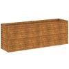 vidaXL Corten ac&eacute;l kerti magas&aacute;gy&aacute;s 196 x 50 x 69 cm