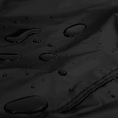 vidaXL fekete 420D oxford szövet függőkagylószék-huzat 190 x 115 cm