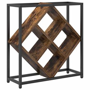 vidaXL Bor&aacute;gas F&uuml;st&ouml;lt t&ouml;lgy 51 x 18 x 52,5 cm Faanyag