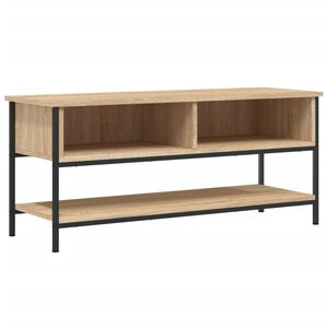 vidaXL sonoma t&ouml;lgyfa TV-szekr&eacute;ny 100 x 35 x 45 cm r&eacute;tegelt f&aacute;b&oacute;l