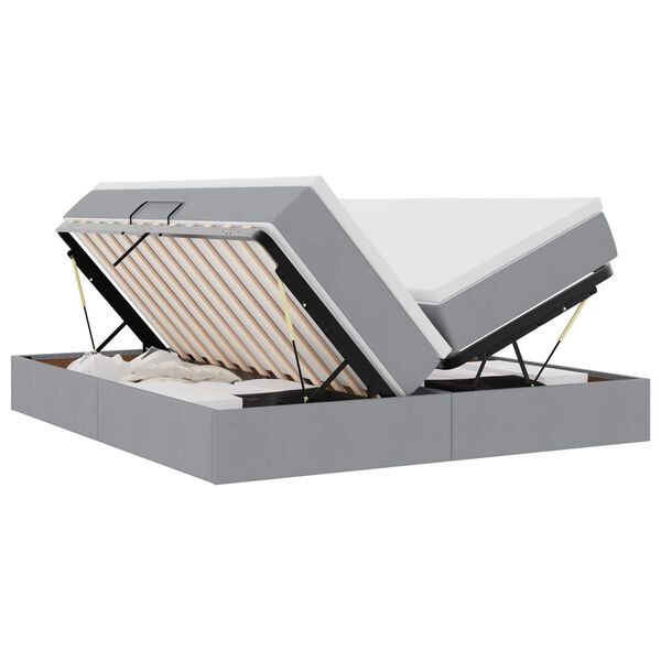 vidaXL &Aacute;gy t&aacute;rol&oacute;val &eacute;s matraccal matracmal Vil&aacute;gossz&uuml;rke 200 x 200 cm