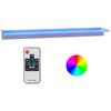 vidaXL rozsdamentes ac&eacute;l v&iacute;zes&eacute;skifoly&oacute; RGB LED-ekkel 108 cm