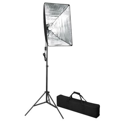 vidaXL fotó stúdió szett softbox fényekkel és tárgyfotó asztallal