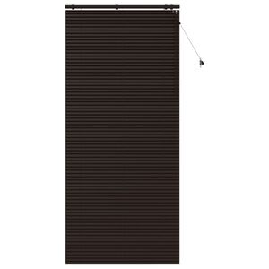 vidaXL Zsaluzia S&ouml;t&eacute;t Barna 100 x 250 cm 35 mm Massz&iacute;v Paulownia fa