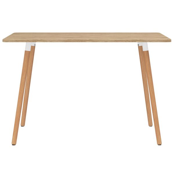 vidaXL 5 részes fekete étkezőszett