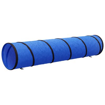 vidaXL kék poliészter kutyaalagút Ø40 x 200 cm