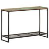 vidaXL t&ouml;m&ouml;r &uacute;jrahasznos&iacute;tott fa t&aacute;lal&oacute;asztal 110 x 35 x 75 cm