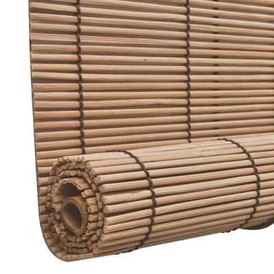 vidaXL barna bambuszroló 80 x 220 cm