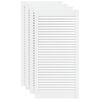 vidaXL Lamell&aacute;s ajt&oacute;k ajt&oacute;val 4 db Feh&eacute;r 69 x 49,4 cm T&ouml;m&ouml;r Fenyőfa