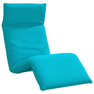 vidaXL t&uuml;rkizk&eacute;k oxford-sz&ouml;vet &ouml;sszecsukhat&oacute; napoz&oacute;&aacute;gy 175x54x8,5 cm