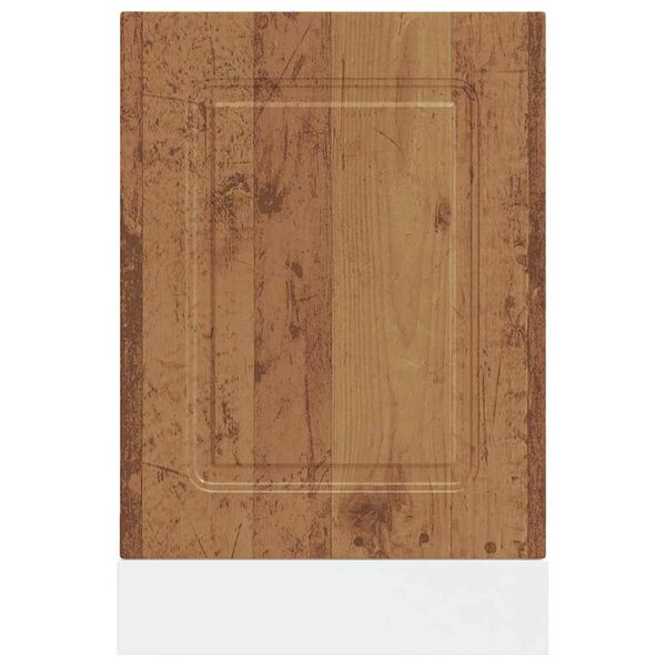 vidaXL mosogat&oacute;g&eacute;p panel&nbsp;Kalmar&nbsp;r&eacute;gi fa 45x1,5x67 cm g&eacute;pes&iacute;tett fa