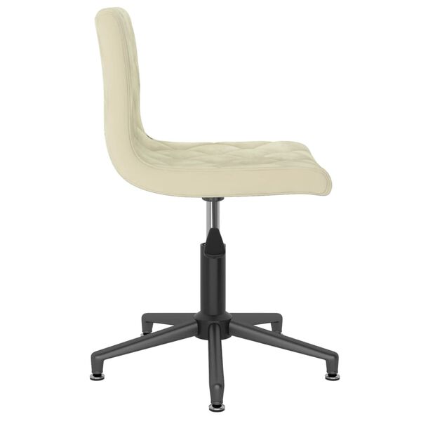 vidaXL 4 db kr&eacute;msz&iacute;nű b&aacute;rsony forg&oacute; &eacute;tkezősz&eacute;k