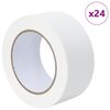 vidaXL Festő Maszkol&oacute; Szalagok 24 pcs Feh&eacute;r 50mm x 50m Pap&iacute;r