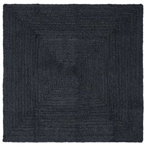 vidaXL Ter&uuml;letszőnyegek N&eacute;gysz&ouml;gletes S&ouml;t&eacute;tsz&uuml;rke 300 x 300 cm Juta