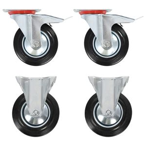 vidaXL 4 db g&ouml;rgő 160 mm