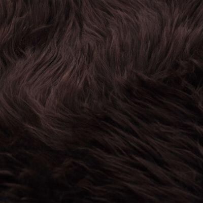 vidaXL barna báránybőr szőnyeg 60 x 90 cm