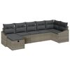 vidaXL Kanap&eacute; Szett 8 db polirattan