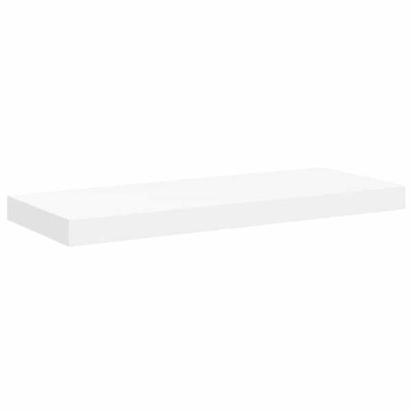 vidaXL feh&eacute;r MDF lebegő fali polc 60 x 23,5 x 3,8 cm
