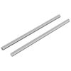 vidaXL Menetes R&uacute;d 2 db Ez&uuml;st 6 x 135 mm Ac&eacute;l
